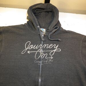 SAN JUAN PUERTO RICO SURF SHOP HOODIE SWEATSHIRT Sz XL COASTAL CLASSICS COSTAZUL